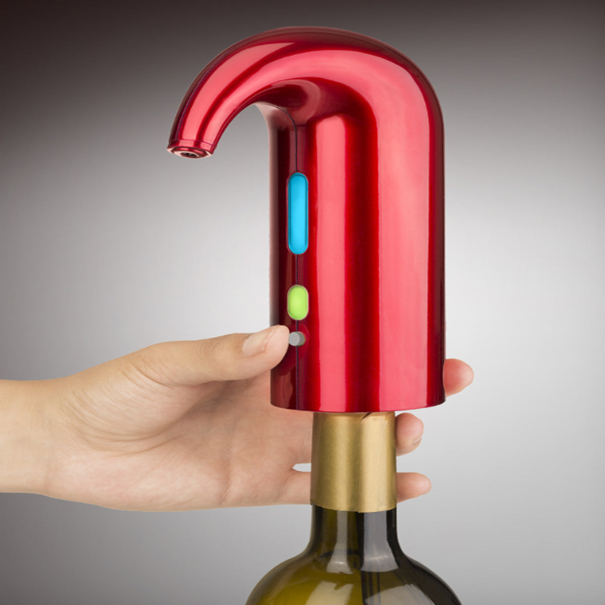 Wine On Tap Wine Oxygenator for Smoother Taste - Effortlessly Enhance Your Wine-Tasting Experience