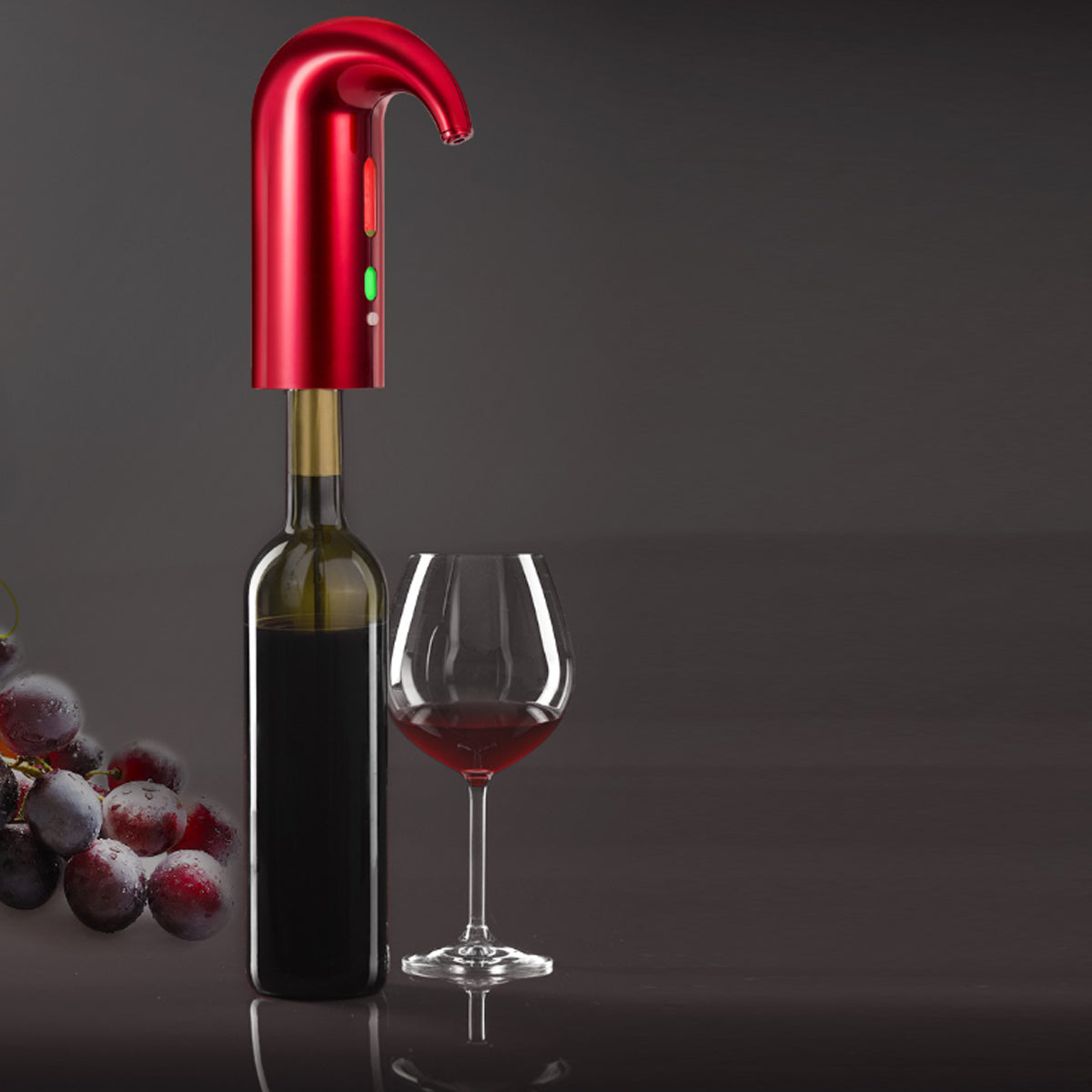 Wine On Tap Wine Oxygenator for Smoother Taste - Effortlessly Enhance Your Wine-Tasting Experience