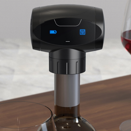 Napa King Auto Vacuum Wine Preserver Saver Cap - Preserve the Aroma and Flavor of Your Wine