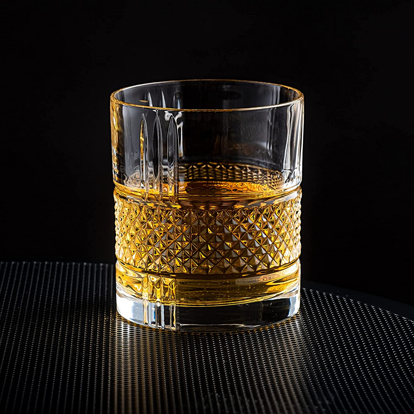 Crystal Whiskey Glasses - Set of 2 Reserve 11.5oz Glass Tumblers | Premium Quality, Eco-Friendly, Ideal for Scotch & Bourbon