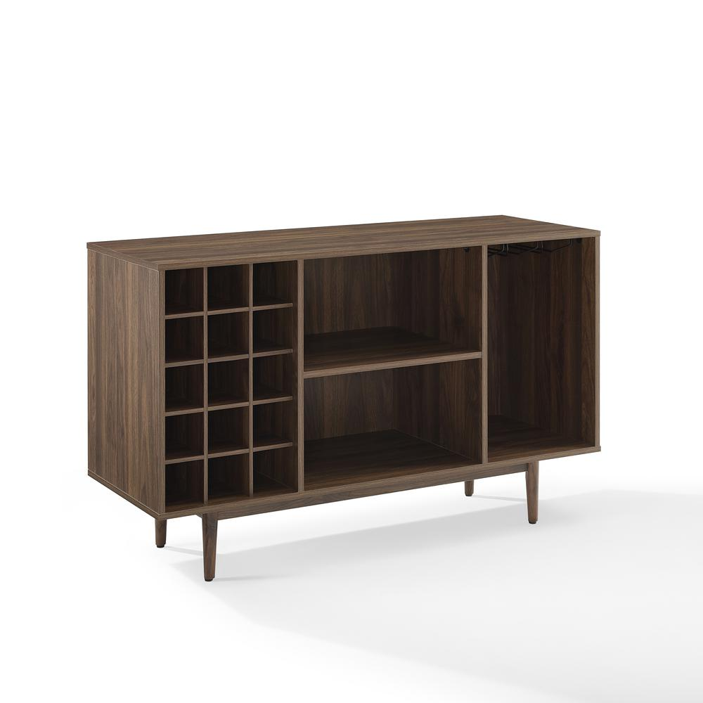 Liam Wine Storage Sideboard Walnut | Mid-Century Modern Design