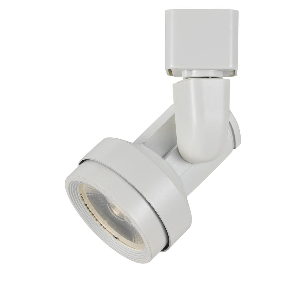 AC 10W Dimmable Integrated LED Track Fixture - 3300K, 650 Lumen, Rotatable Head