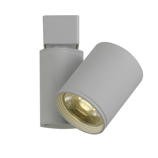 15W Integrated LED Track Fixture, 1320 Lumens, 3300K - Durable White Metal Construction