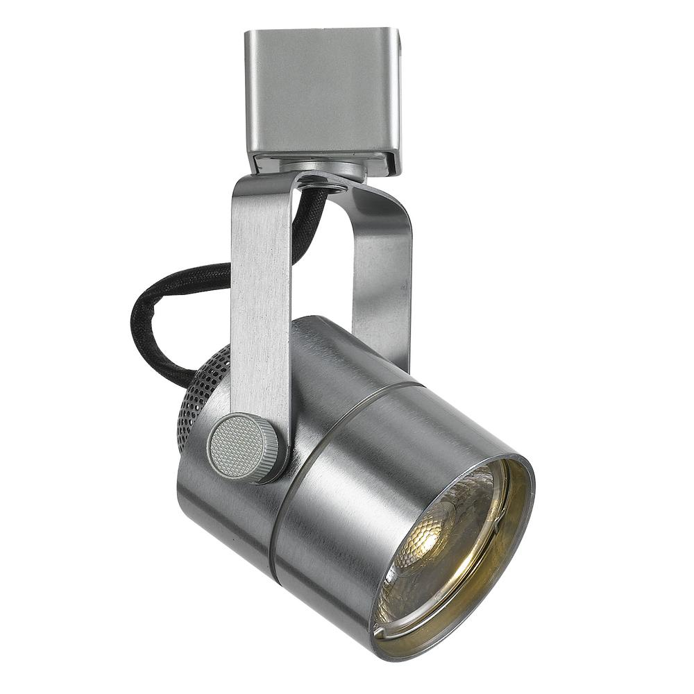 10W Integrated LED Track Fixture - 700 Lumen, 3300K | Brushed Steel, Durable Metal Construction