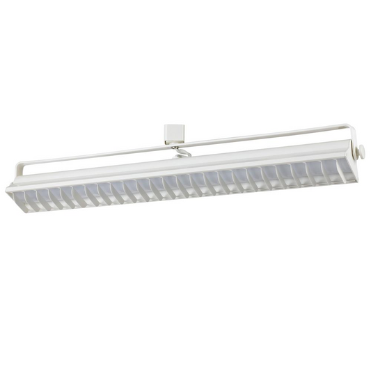 Dimmable 60W LED Wall Wash Track Fixture - 4000K Cool Light | 3960 Lumen