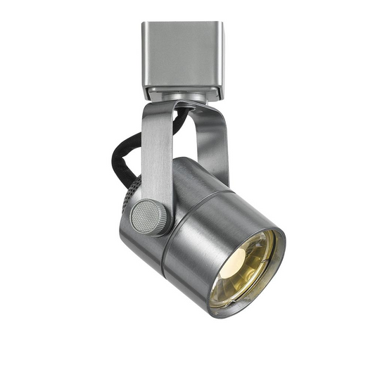 8W Integrated LED Track Fixture - 610 Lumen, 3300K | Brushed Steel