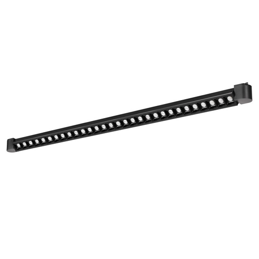 Dimmable Integrated LED Wall Wash Track Fixture, 60W, 3024 Lumen, 85 CRI, 3000K, 3 Wire - HT812LBK