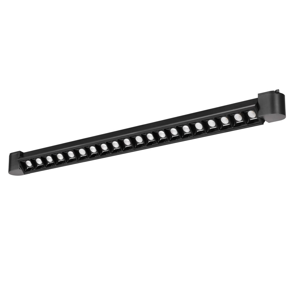 Dimmable Integrated LED Wall Wash Track Fixture - 60W, 3024 Lumens, 85 CRI, 3000K | HT812MBK