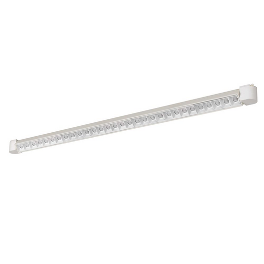 Dimmable 60W Integrated LED Wall Wash Track Fixture - 3024 Lumen, 85 CRI, 3000K