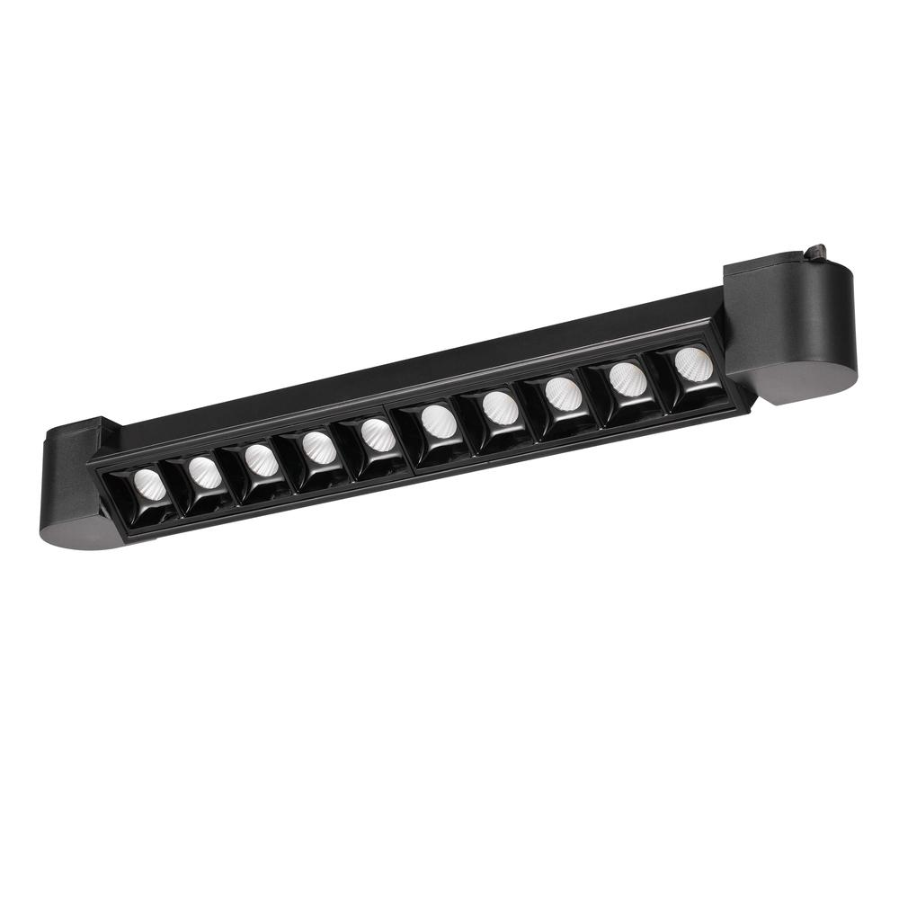 Dimmable Integrated LED Wall Wash Track Fixture 60W, 3024 Lumen, 85 CRI, 3000K, 3 Wire - HT812SBK