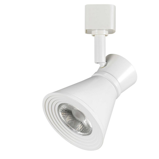 Dimmable Integrated LED 12W Track Light Fixture - 700 Lumen, 90 CRI, 3000K, Adjustable 3-Wire Track Fixture