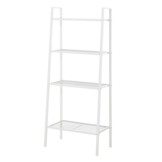 Designs2Go 4 Tier Metal Plant Stand White – Stylish & Durable Plant Display Shelves