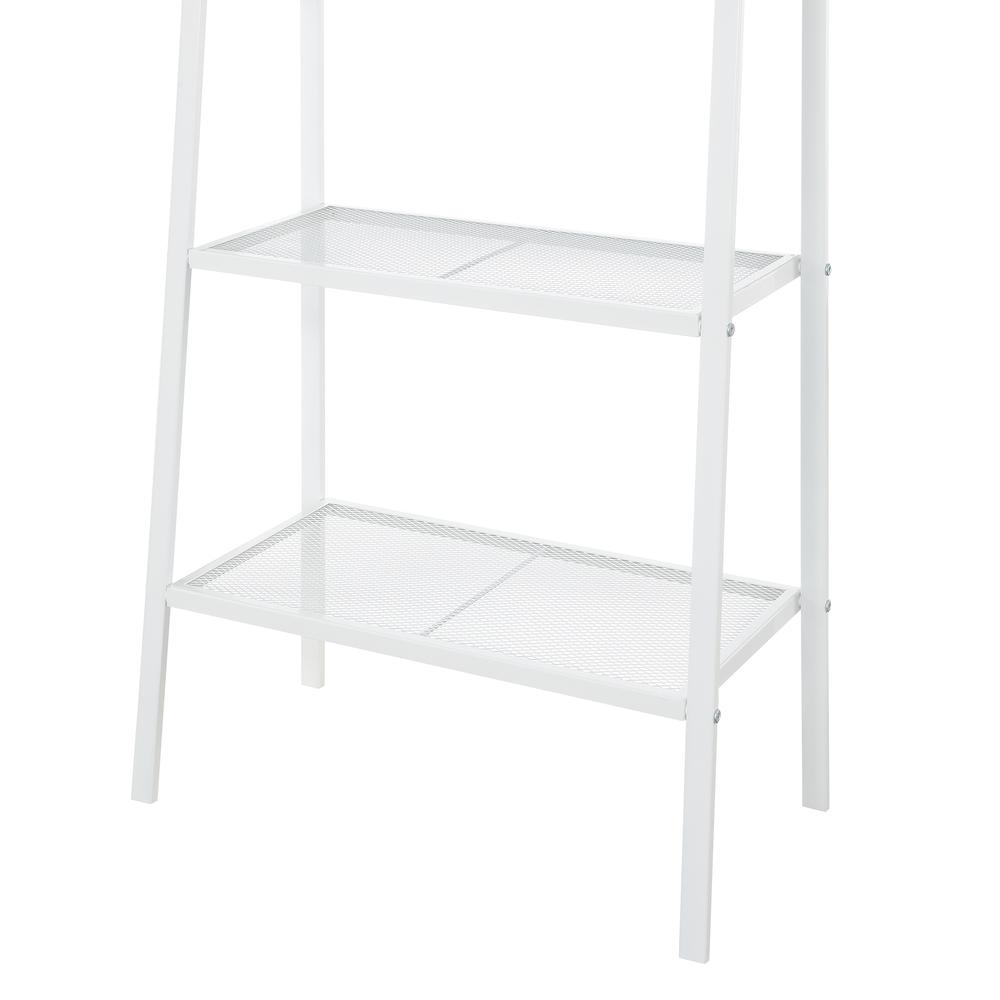 Designs2Go 4 Tier Metal Plant Stand White – Stylish & Durable Plant Display Shelves