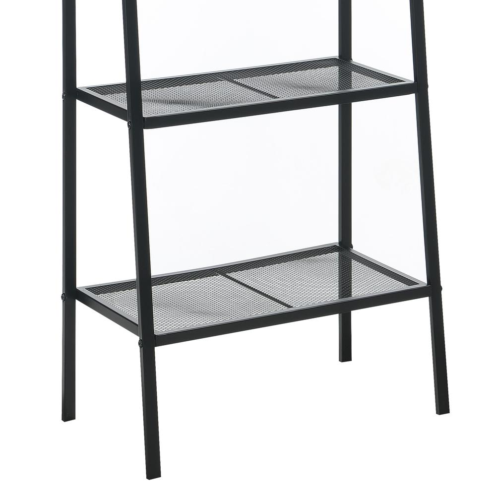 Designs2Go 3 Tier Metal Plant Stand Black - Multi Purpose Plant Display