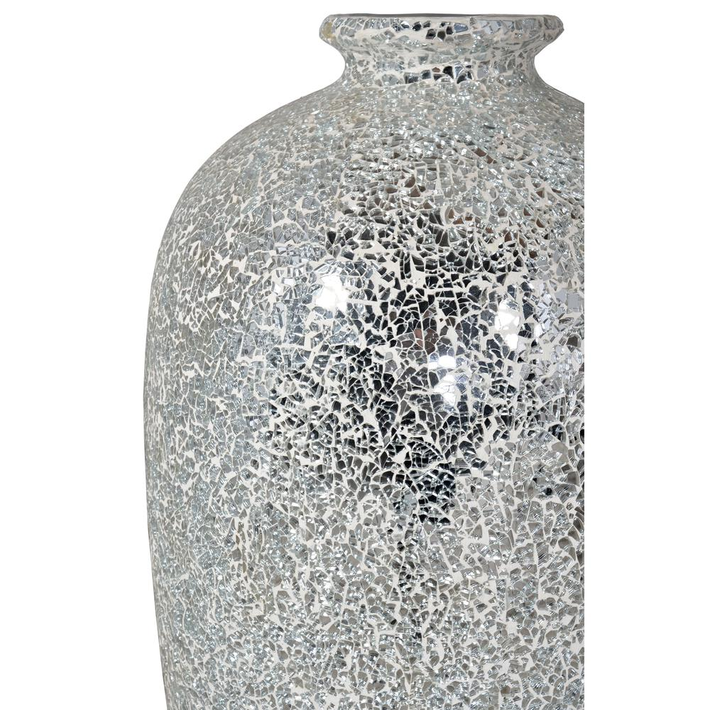 Brilliant Nilexus Vase - 32.5 Inches Tall | Glamorous Polyresin Micro Mosaic Vase