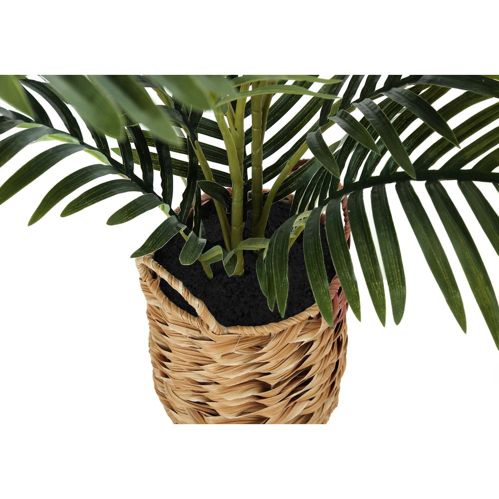 Artificial Plant, 24" Tall, Palm, Indoor, Faux, Fake, Table, Floor, Greenery