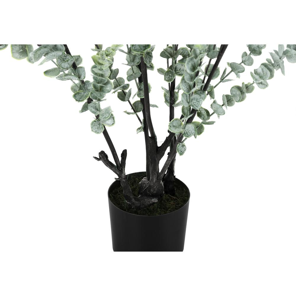 Stylish 44" Tall Artificial Eucalyptus Tree - Indoor Faux Plant with Realistic Leaves