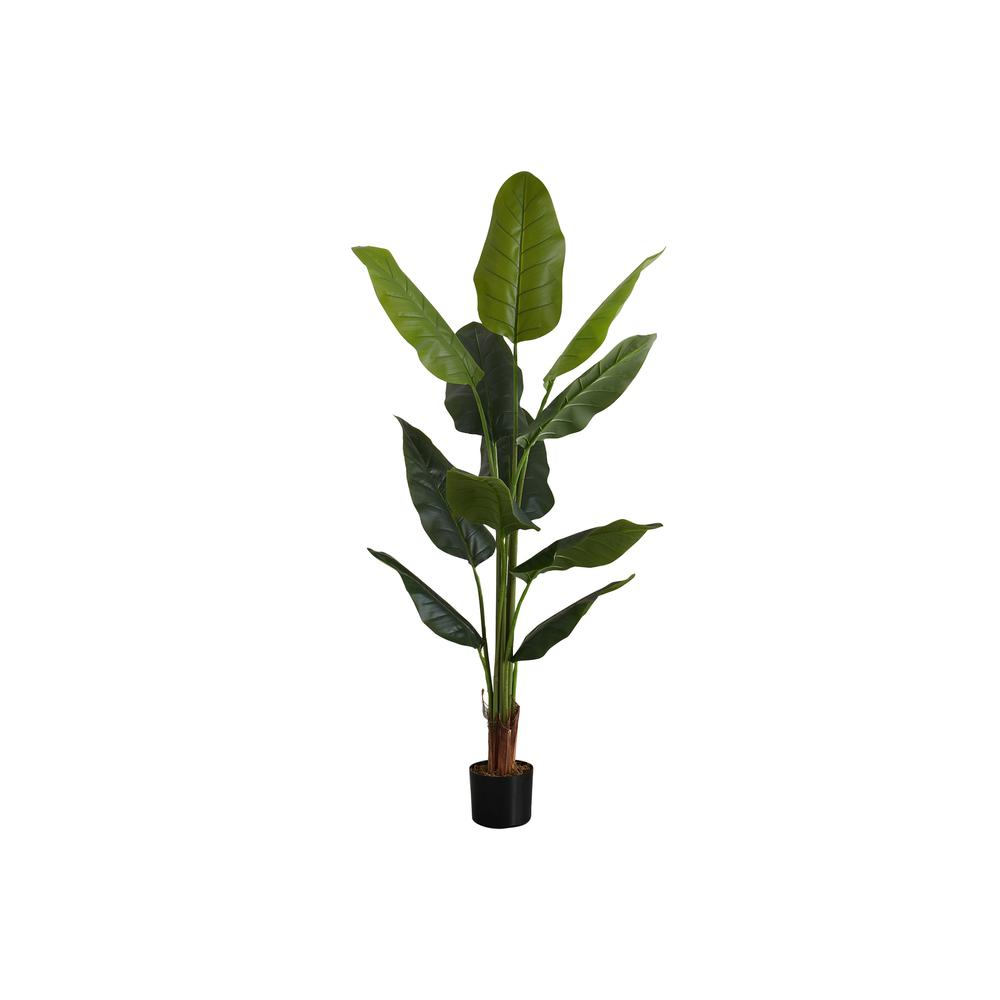 Artificial Plant, 59" Tall, Strelitzia Tree, Indoor, Faux, Fake, Floor