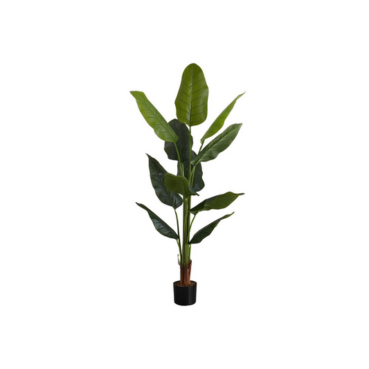 Artificial Plant, 59" Tall, Strelitzia Tree, Indoor, Faux, Fake, Floor