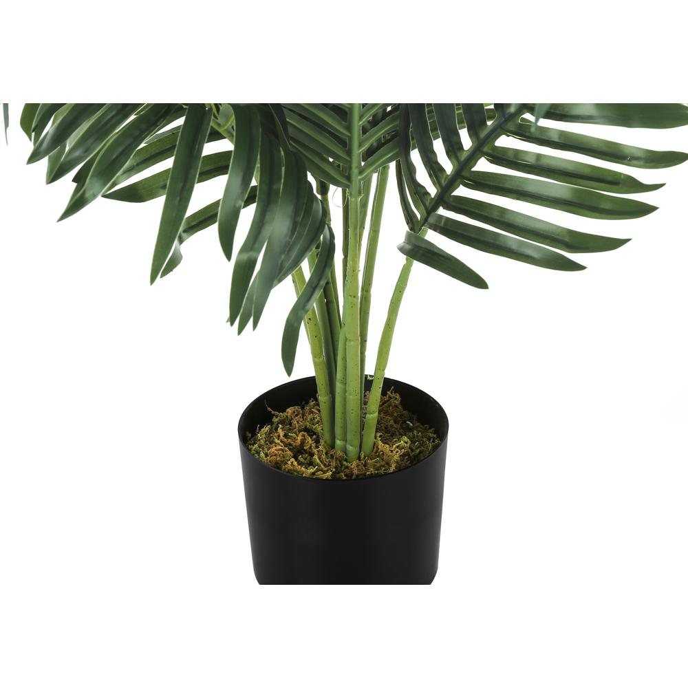 34" Artificial Palm Tree | Indoor Faux Fake Plant | Tall Floor Greenery