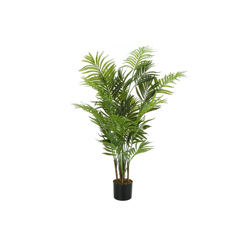 47" Areca Palm Tree Artificial Plant | Indoor Faux Floor Greenery