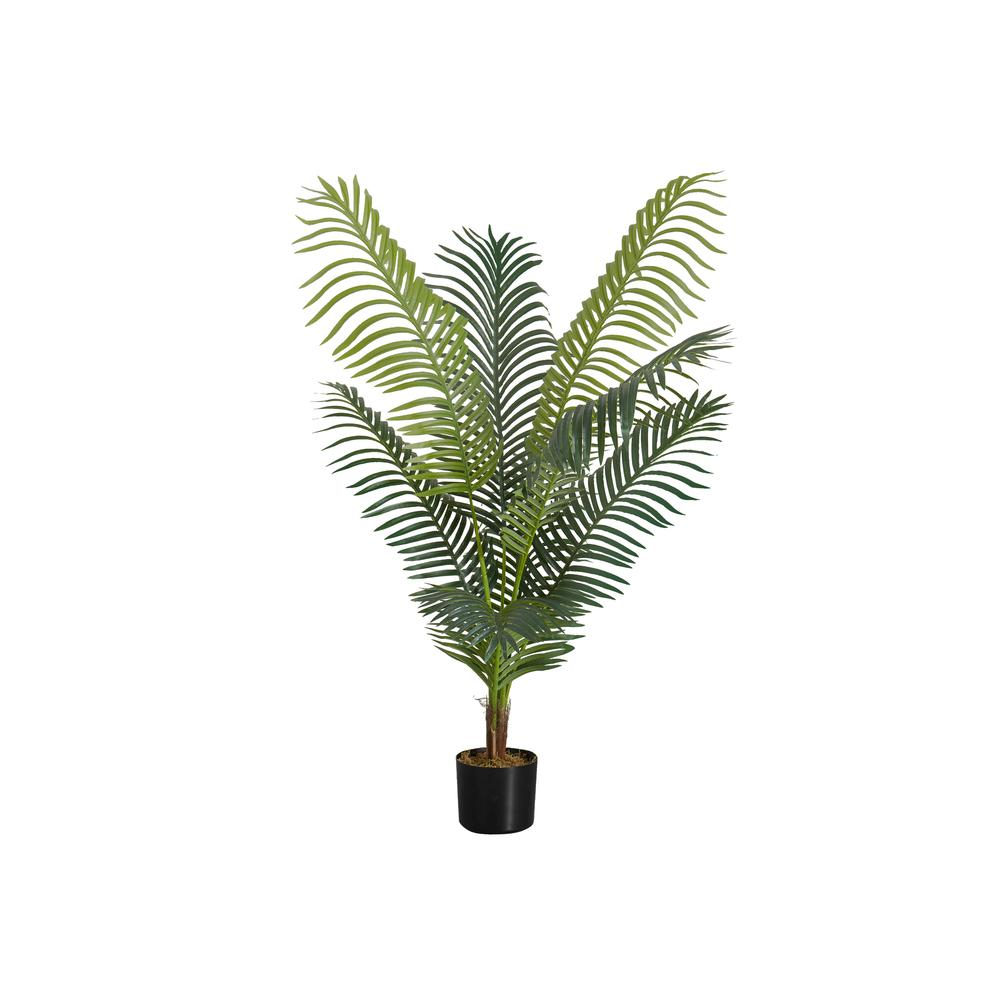 Artificial Plant, 47" Tall, Palm Tree, Indoor, Faux, Fake, Floor, Greenery