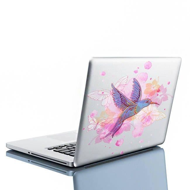 Colorful Hummingbird Wall Vinyl Sticker: Add Charm to Your Home Decor