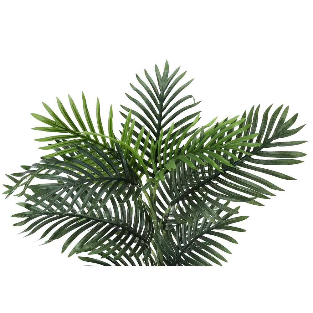 Artificial Plant, 28" Tall Palm Tree Indoor Faux Fake Floor Greenery