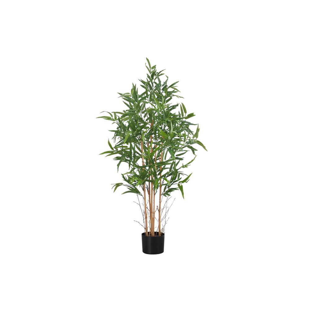 Artificial Plant, 50" Tall Bamboo Tree, Indoor, Faux, Fake, Floor, Greenery