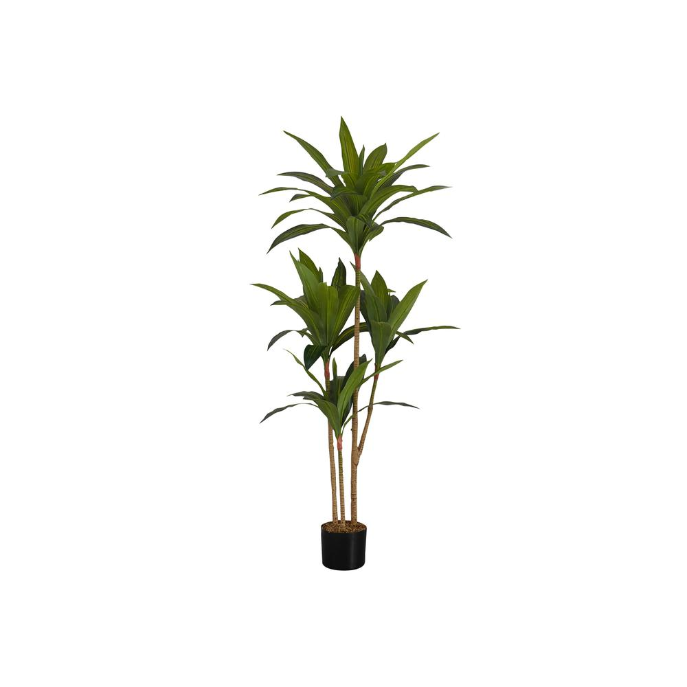 51" Tall Artificial Dracaena Tree - Indoor Faux Plant for Home and Office Decor