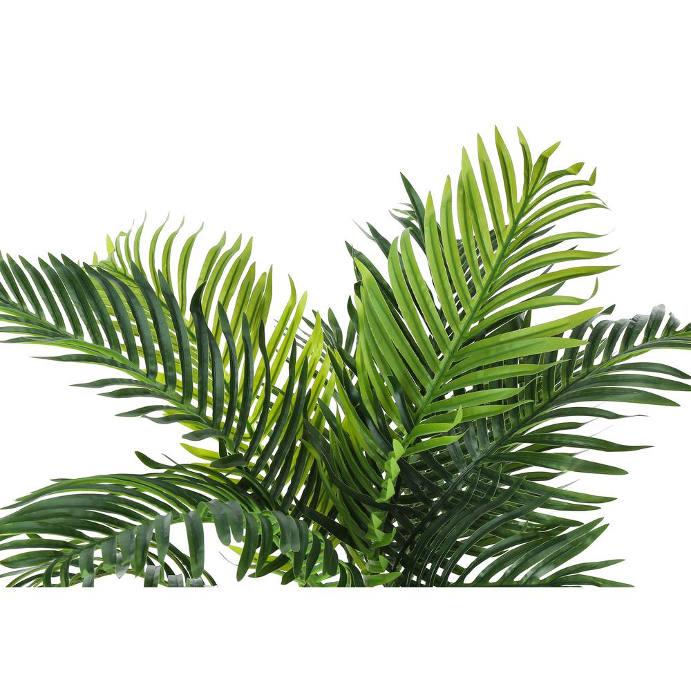 34" Artificial Palm Tree | Indoor Faux Fake Plant | Tall Floor Greenery