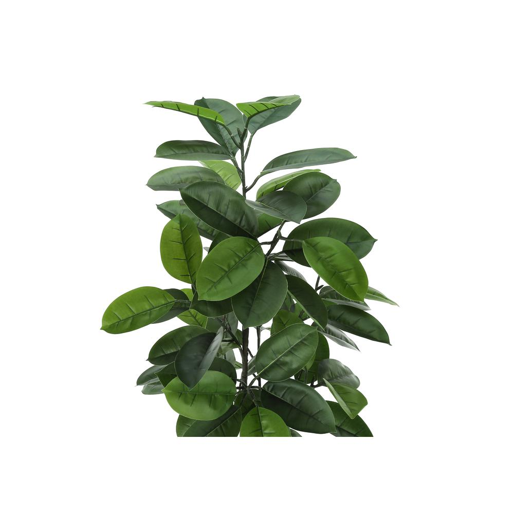 Artificial Plant, 52" Tall Rubber Tree, Indoor, Faux, Fake, Floor, Greenery