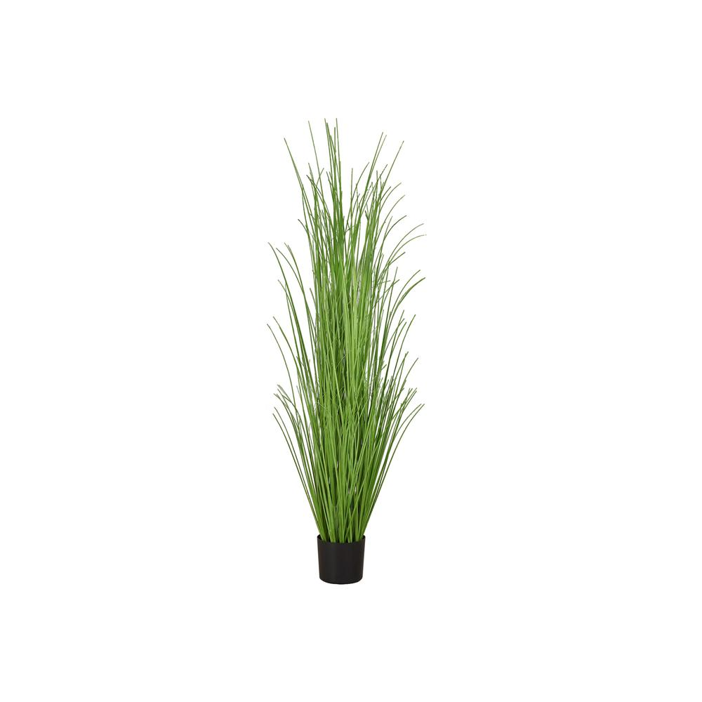 47" Tall Artificial Grass Tree - Lifelike Indoor Faux Plant with Pot for Home & Office