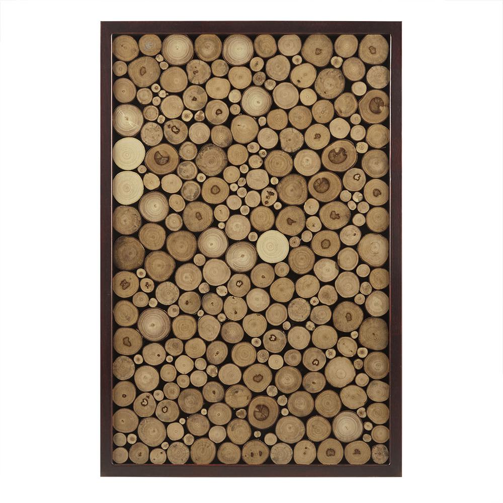 Topi Wall Art - Decorative Solid Wood Sliced Wall Decor