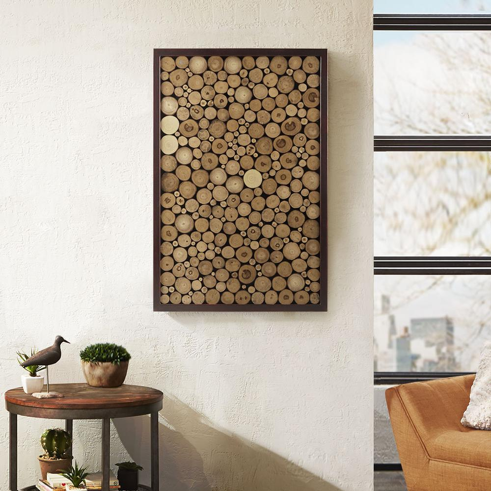 Topi Wall Art - Decorative Solid Wood Sliced Wall Decor