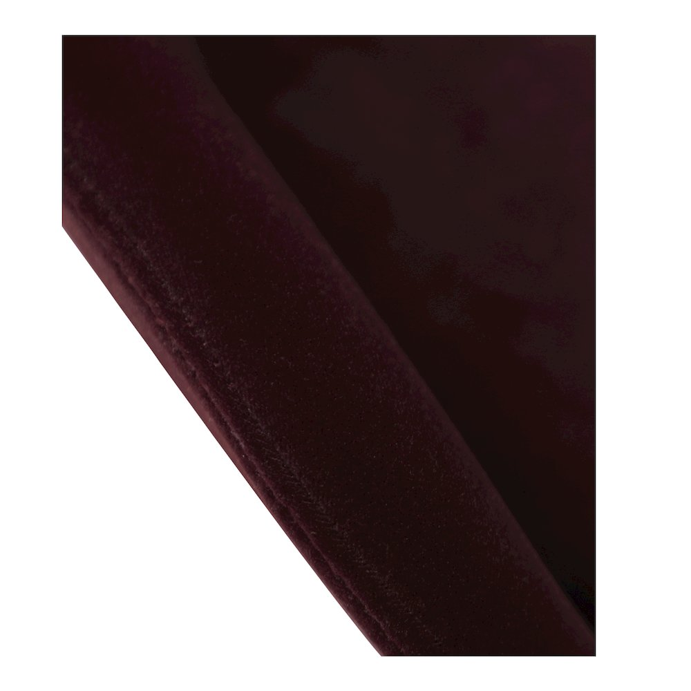 Emily Counter Stool in Wine Velvet - Sophisticated & Comfortable Seating