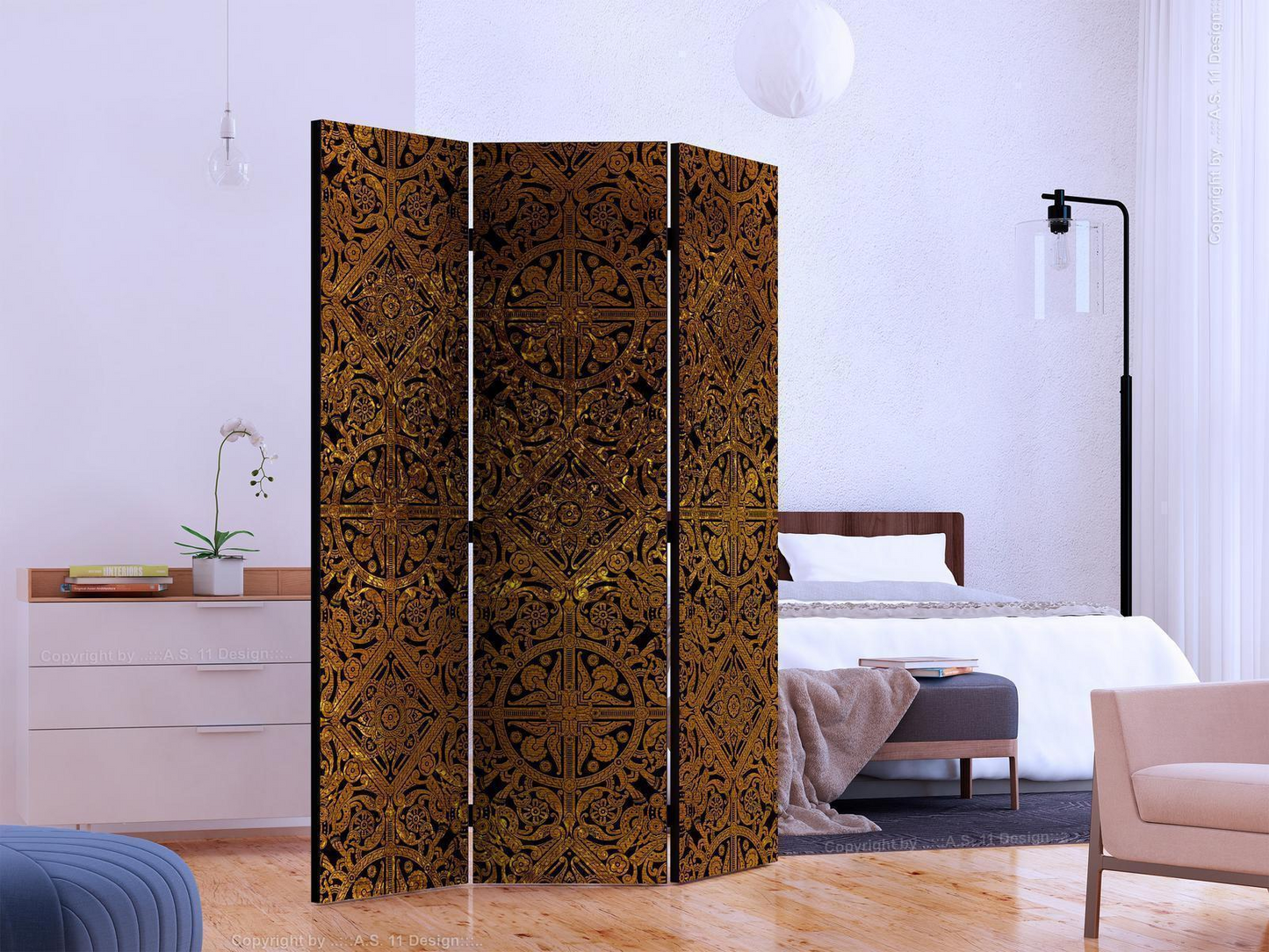 Separè per Interni - Celtic Treasure Room Dividers | Eleganza e Funzionalità