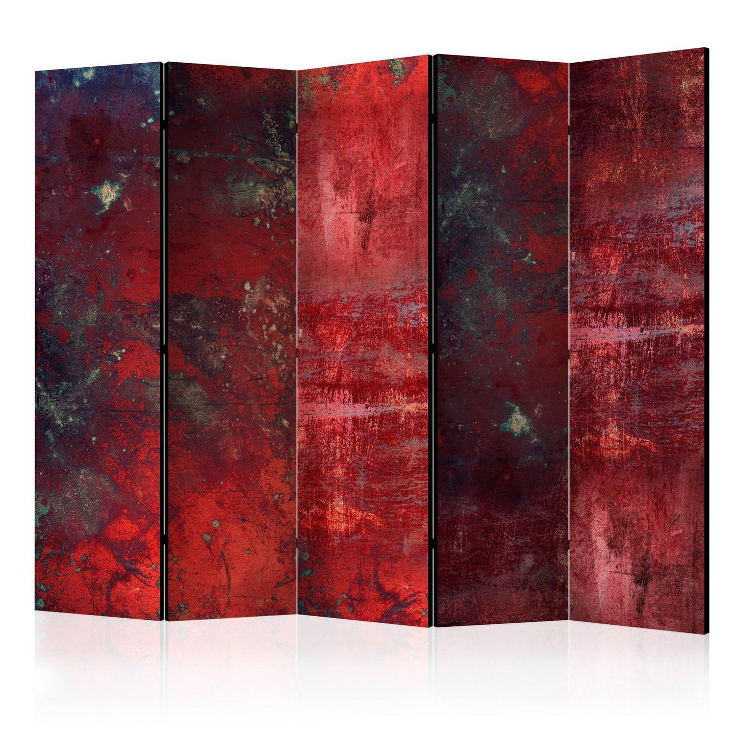 Separè per interni - Red Concrete Room Dividers | Elegant & Functional