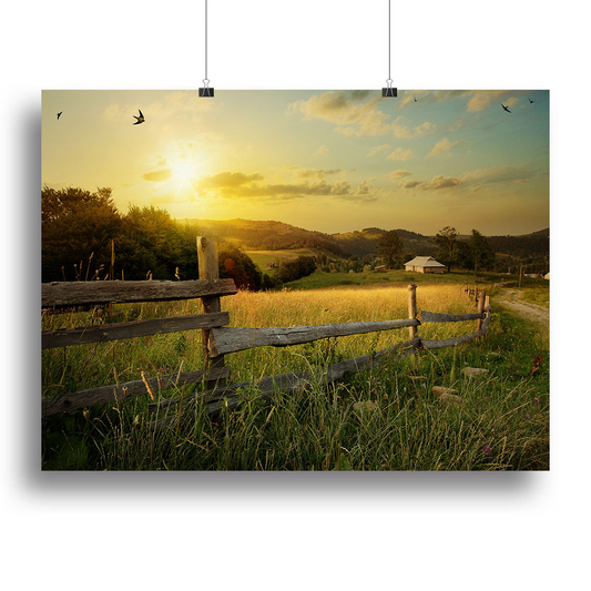 Art Rural Landscape Canvas Print or Poster – Perfect for Any Home Decor