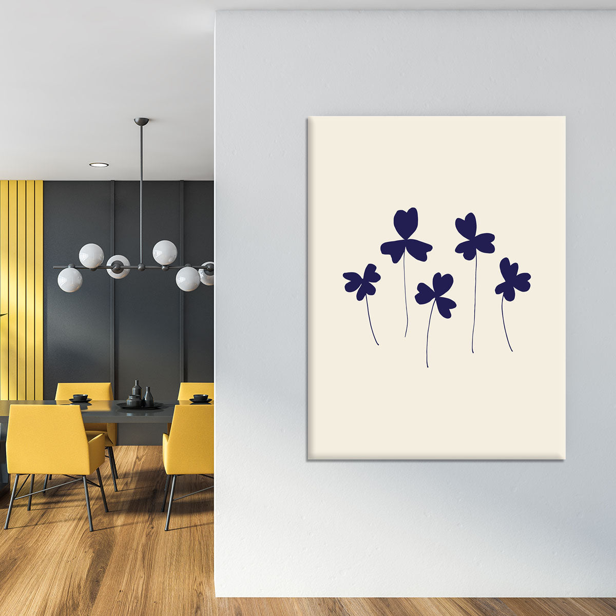 Blue Sorrel Canvas Print or Poster - Add Elegance and Style to Your Space