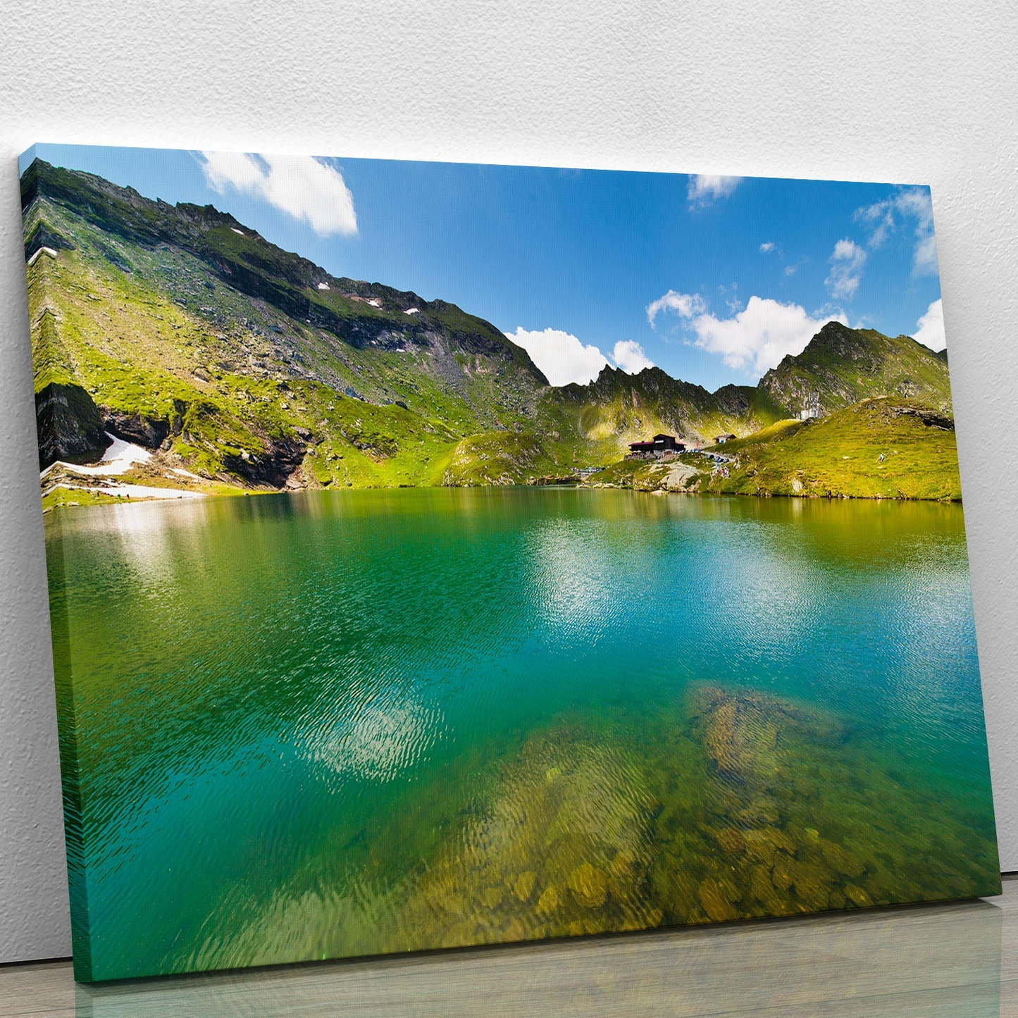 Landscape from Balea Lake Canvas Print or Poster – Bring Nature Indoors