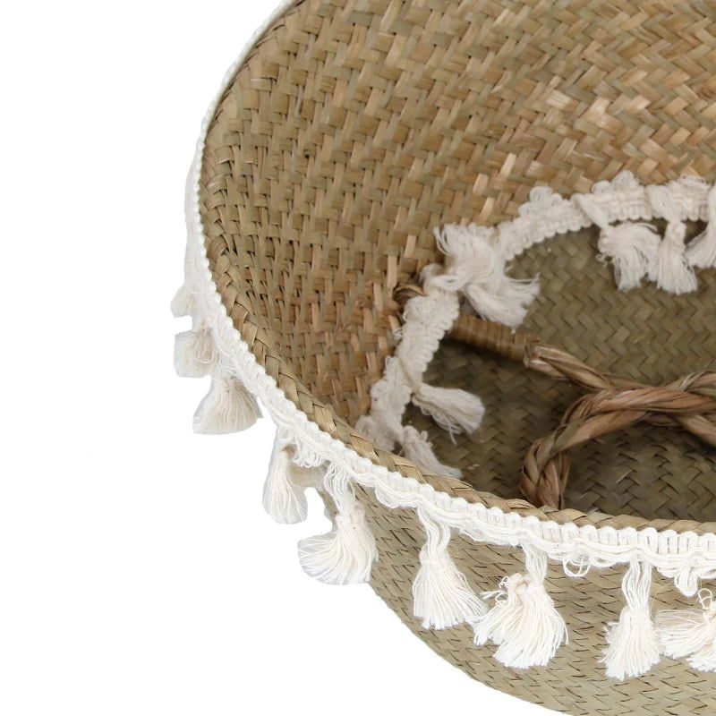 Boho Decor Wicker Baskets - Handcrafted Storage Solutions for a Stylish Home