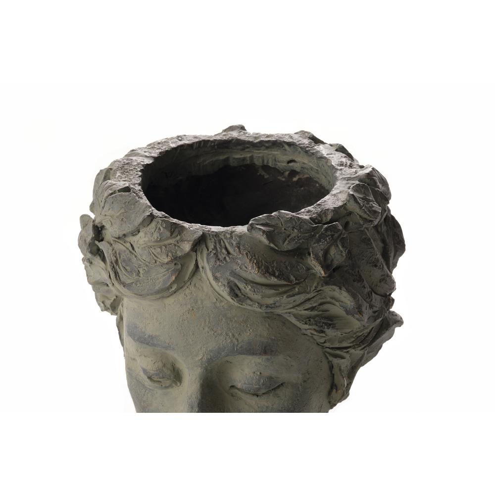 Dolores Planter with Drainhole - Elegant Fiberstone Garden Decor