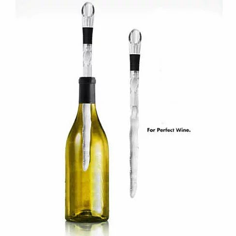 Winecicle - The Ultimate Wine Chiller Icicle Stick and Aerator | Freeze, Pour, and Savor Your Wine at the Perfect Temperature