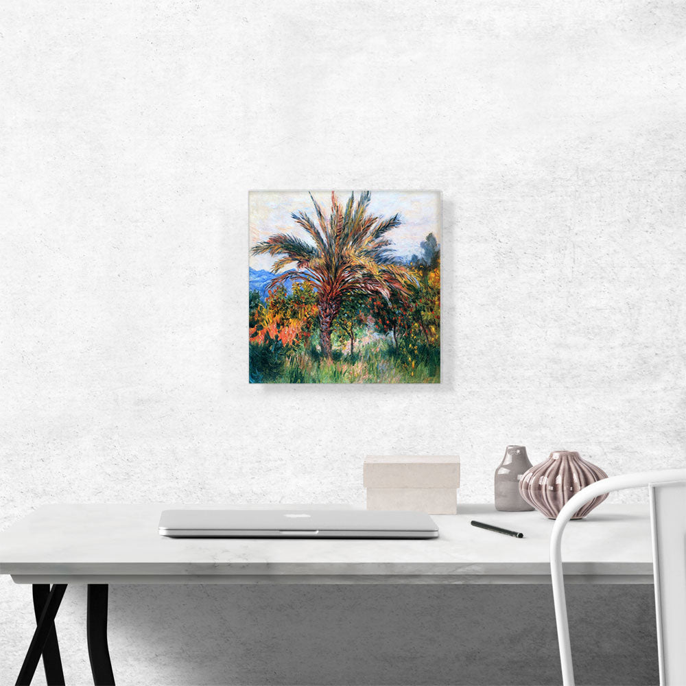 Palm Tree At Bordighera 1884 - Elegant Canvas & Posters Collection