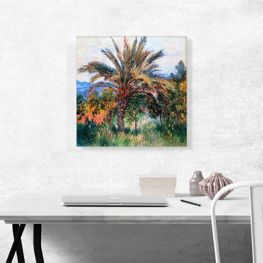 Palm Tree At Bordighera 1884 - Elegant Canvas & Posters Collection