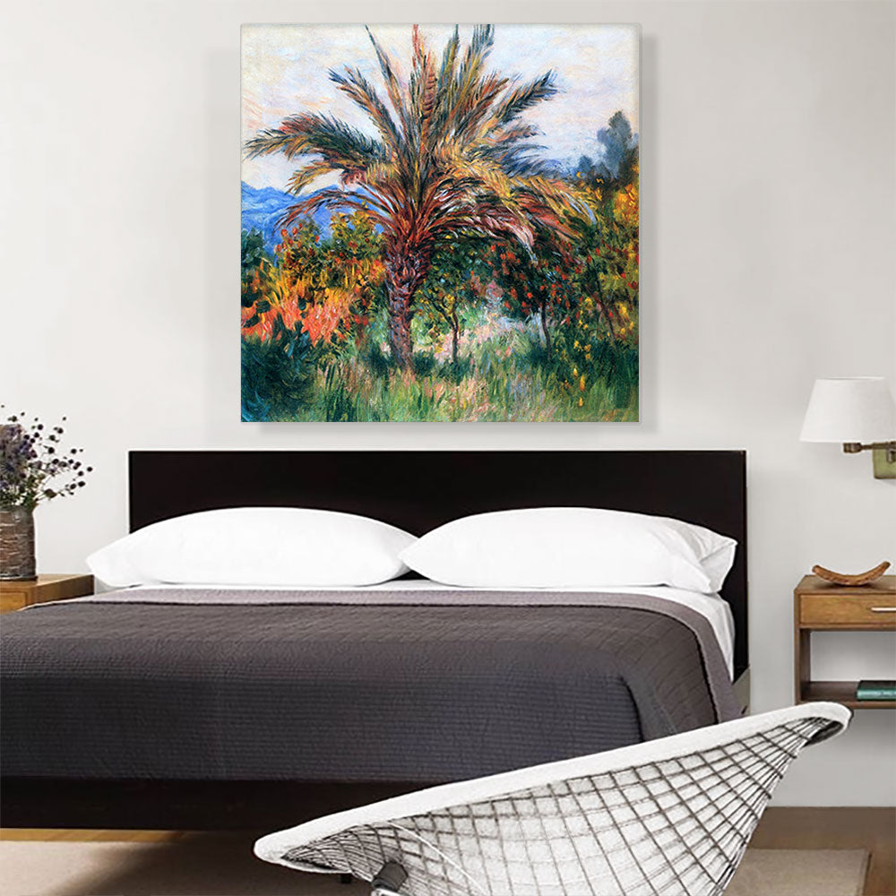 Palm Tree At Bordighera 1884 - Elegant Canvas & Posters Collection