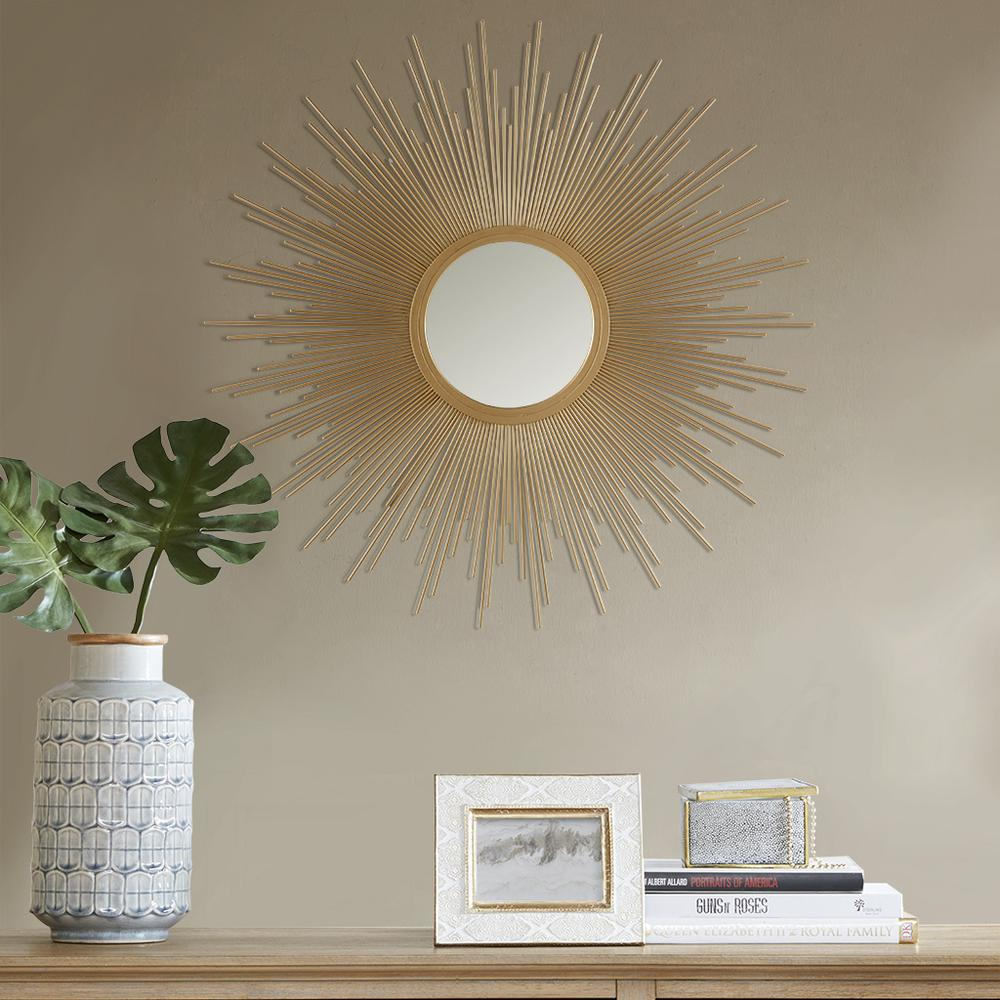 Fiore Sunburst Mirror - Modern and Glamorous | Madison Park