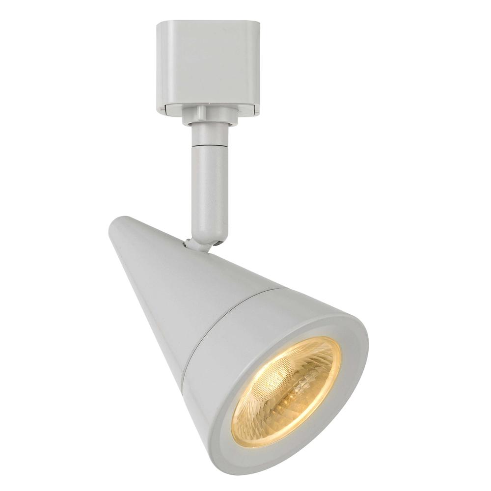 12W Dimmable Integrated LED Track Fixture - 720 Lumens, 90 CRI, 355° Rotation, 3000K