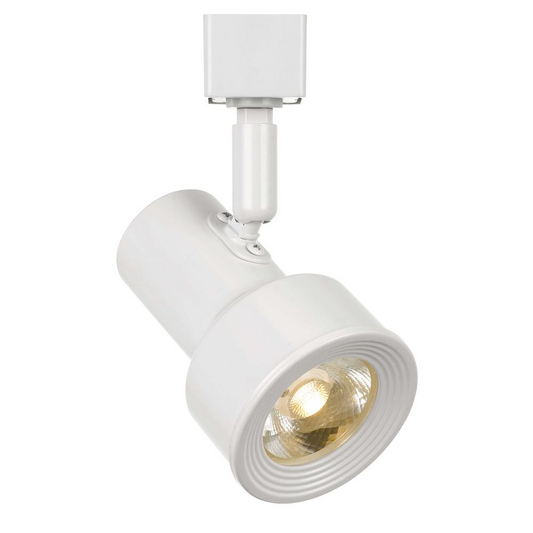 10W Dimmable Integrated LED Track Light Fixture - 700 Lumen, 90 CRI, 3000K, 355° Rotation